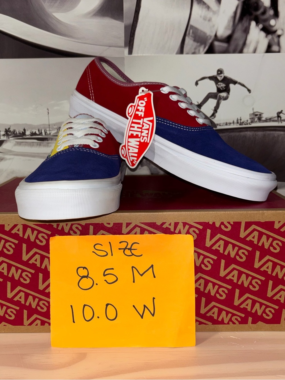 Vans Authentic sz 8.5 Mens 10.0 Woman’s